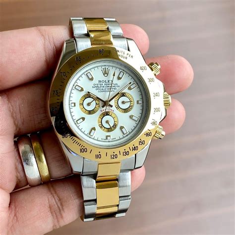 rolex silver and gold watch price|rolex cost catalog.